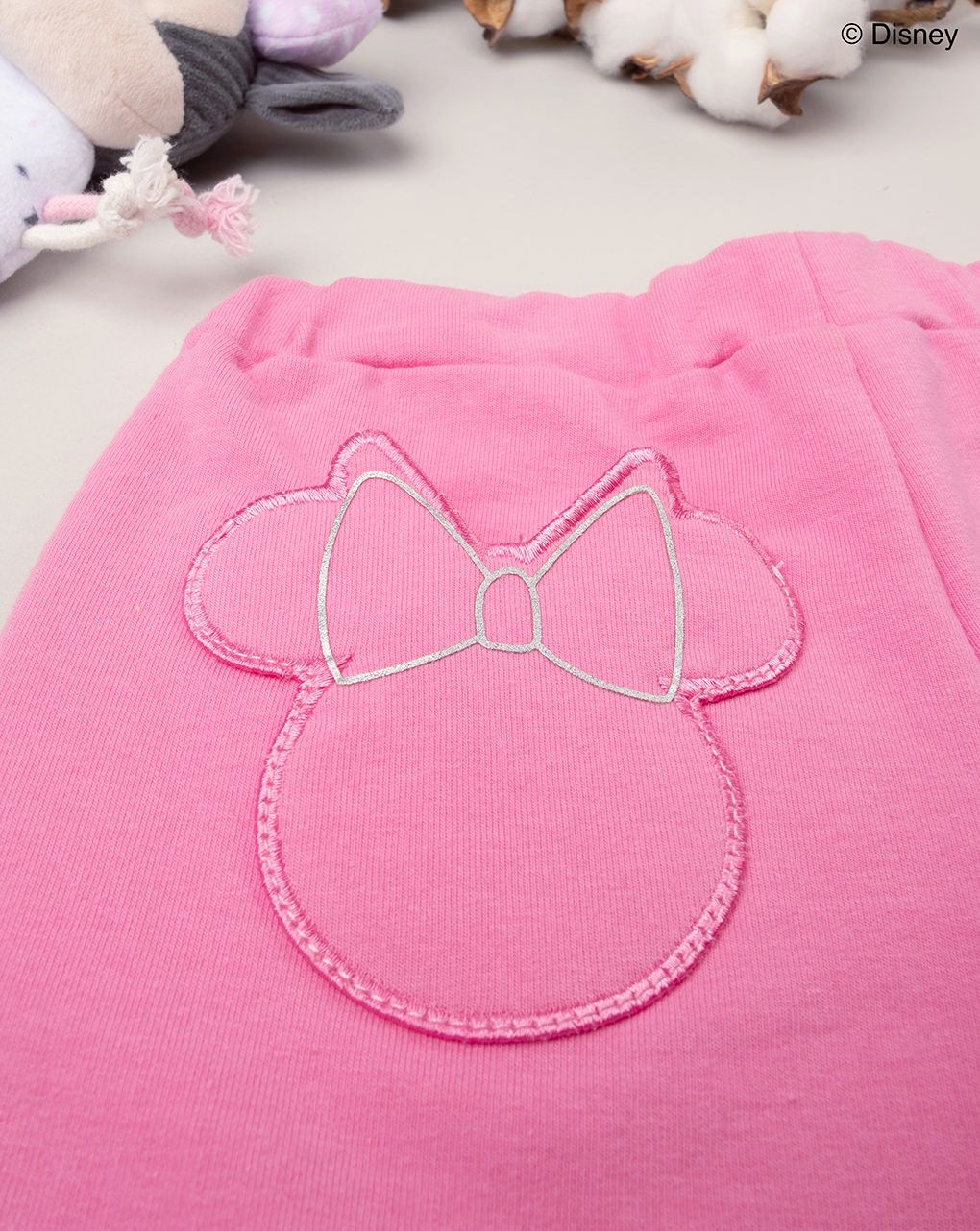 παντελόνι φόρμας ροζ με τη minnie για κορίτσι - Prénatal