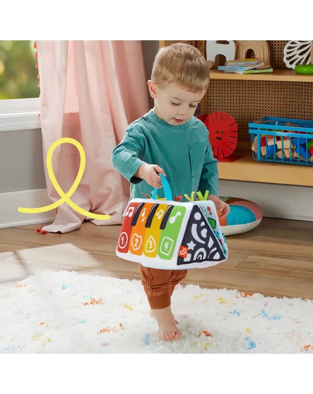 Mattel fisher price μαλακό μουσικό πιανάκι hnd54 - Fisher-Price