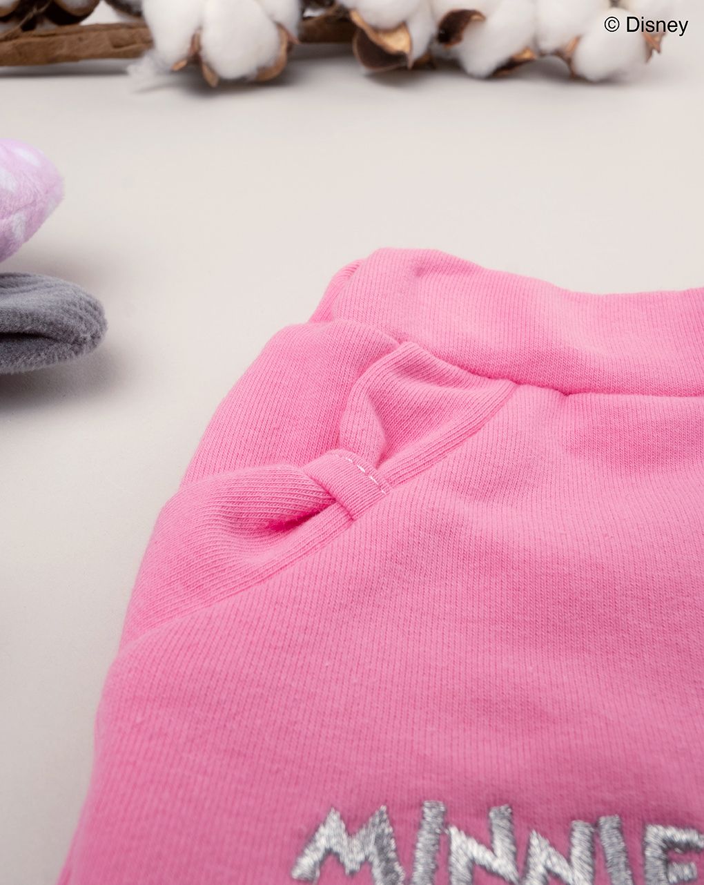 παντελόνι φόρμας ροζ με τη minnie για κορίτσι - Prénatal