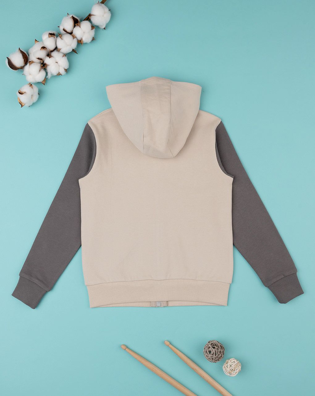 παδική ζακέτα μπεζ street για αγόρι - Prénatal