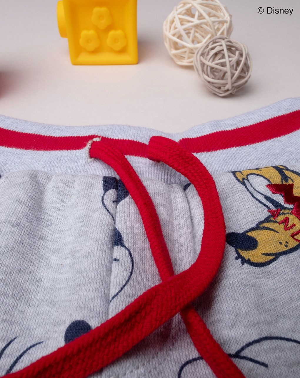 βρεφικό παντελόνι φούτερ γκρι looney tunes για αγόρι - Prénatal