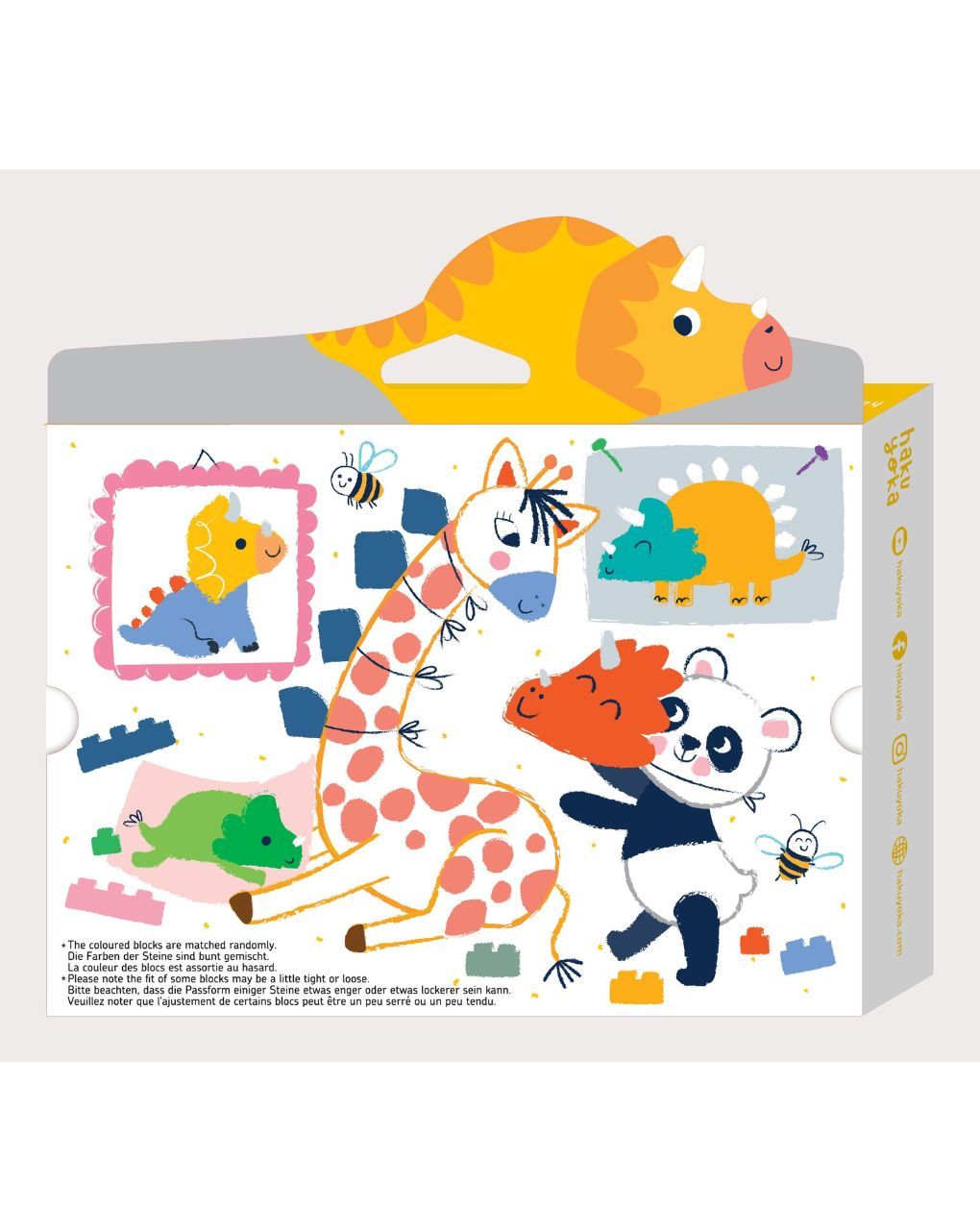 Haku yoka block crayons - triceratops cp223090 - HAKU YOKA