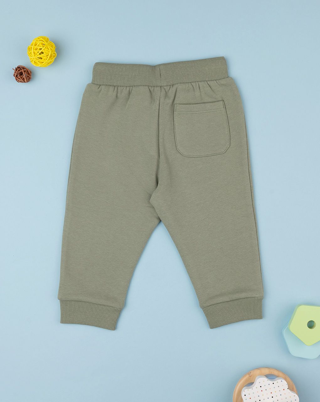 βρεφικό παντελόνι φόρμας πράσινο για αγόρι - Prénatal