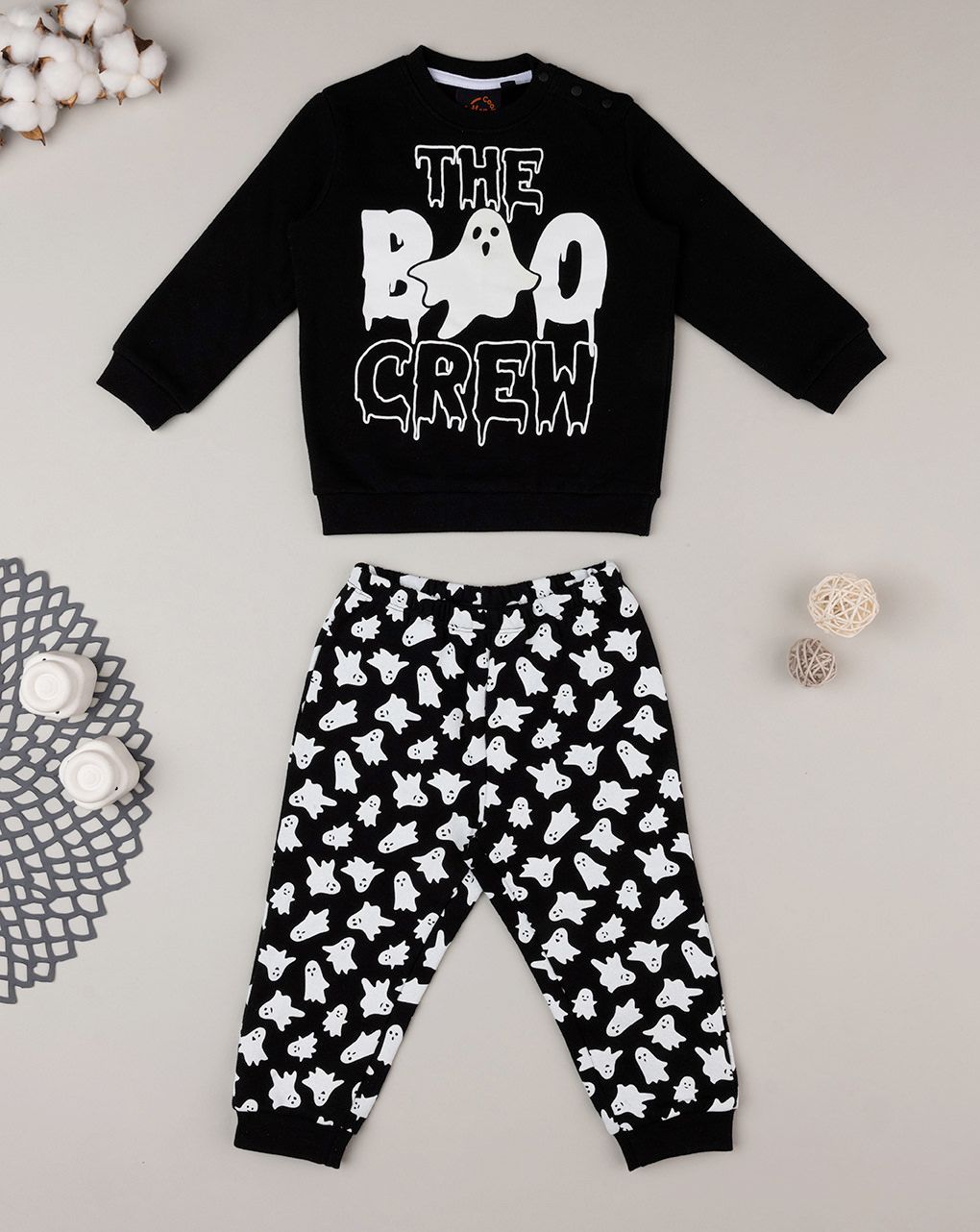 πιτζάμα halloween μαύρη για αγόρι - Prénatal