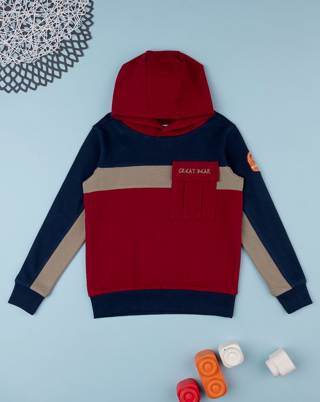 παιδική μπλούζα φούτερ great bear για αγόρι - Prénatal