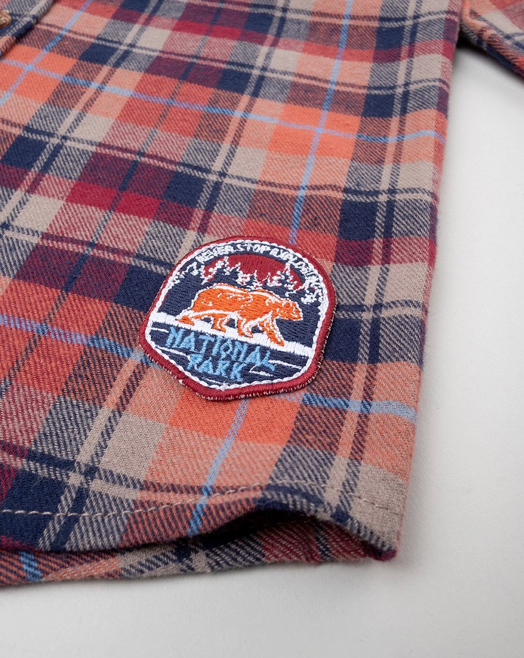 παιδικό πουκάμισο σκωτσέζικο για αγόρι - Prénatal