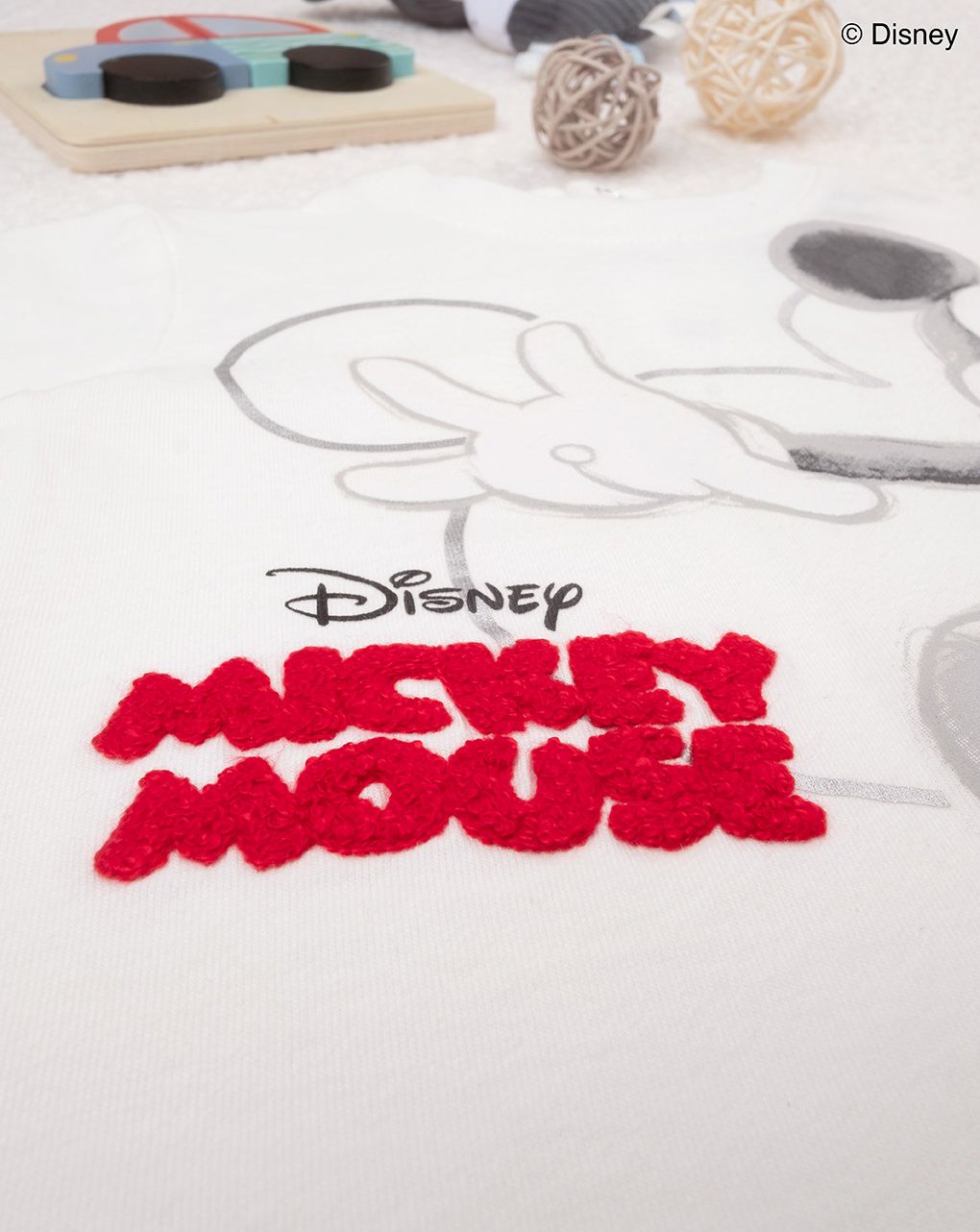 μπλούζα λευκή με το mickey για αγόρι - Prénatal