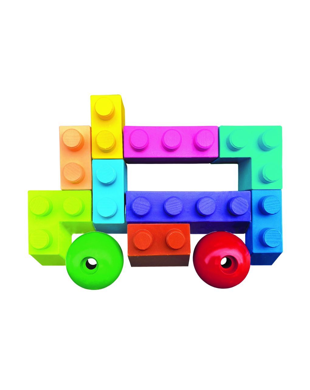 Haku yoka block crayons - school bus cp223084 - HAKU YOKA