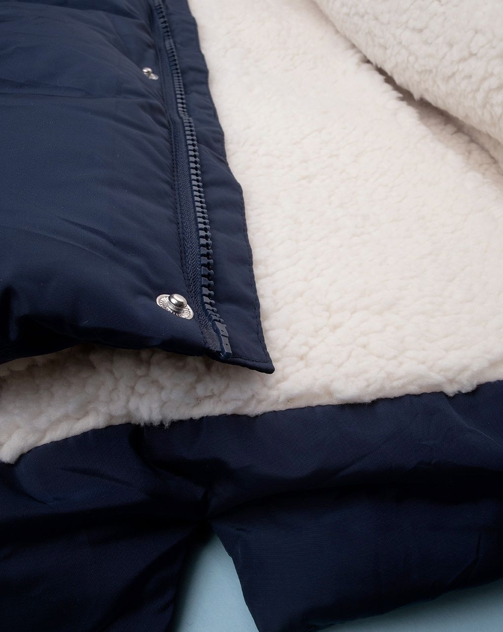 παιδικό μπουφάν puffer μπλε για κορίτσι - Prénatal