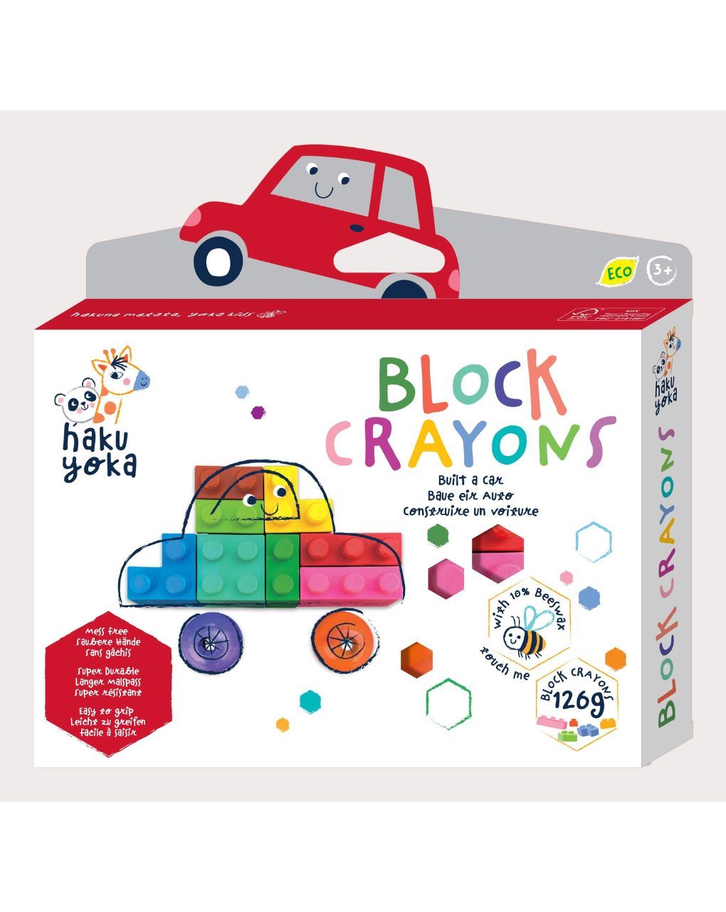 Haku yoka block crayons - car cp223083