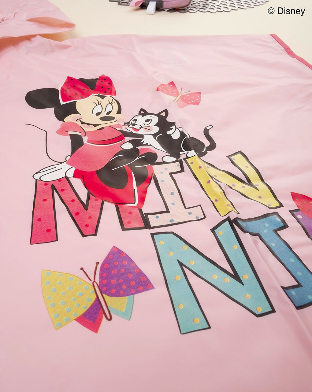 παιδικό αδιάβροχο ροζ με τη minnie για κορίτσι - Prénatal