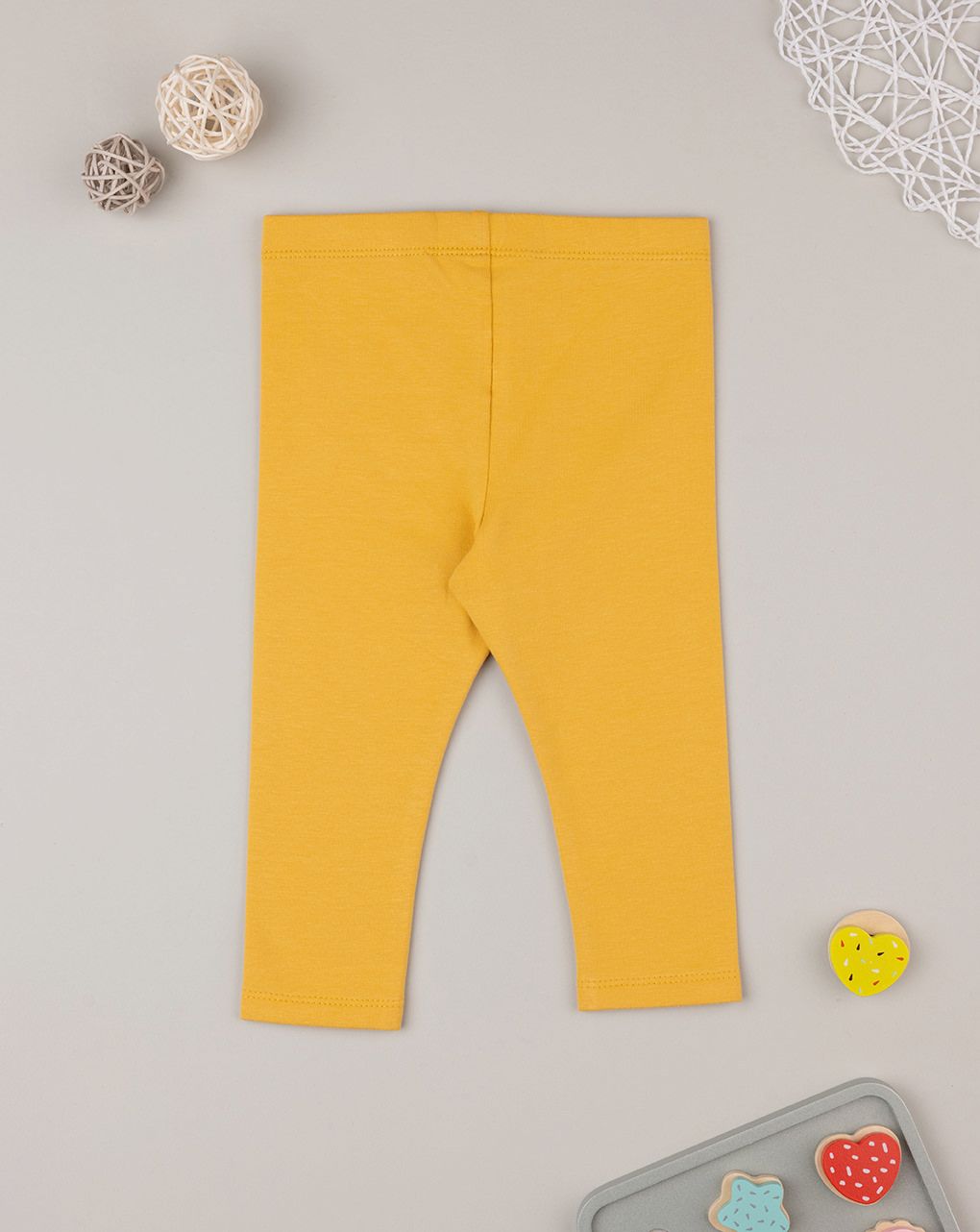 βρεφικό κολάν κίτρινο με καρδούλες για κορίτσι - Prénatal