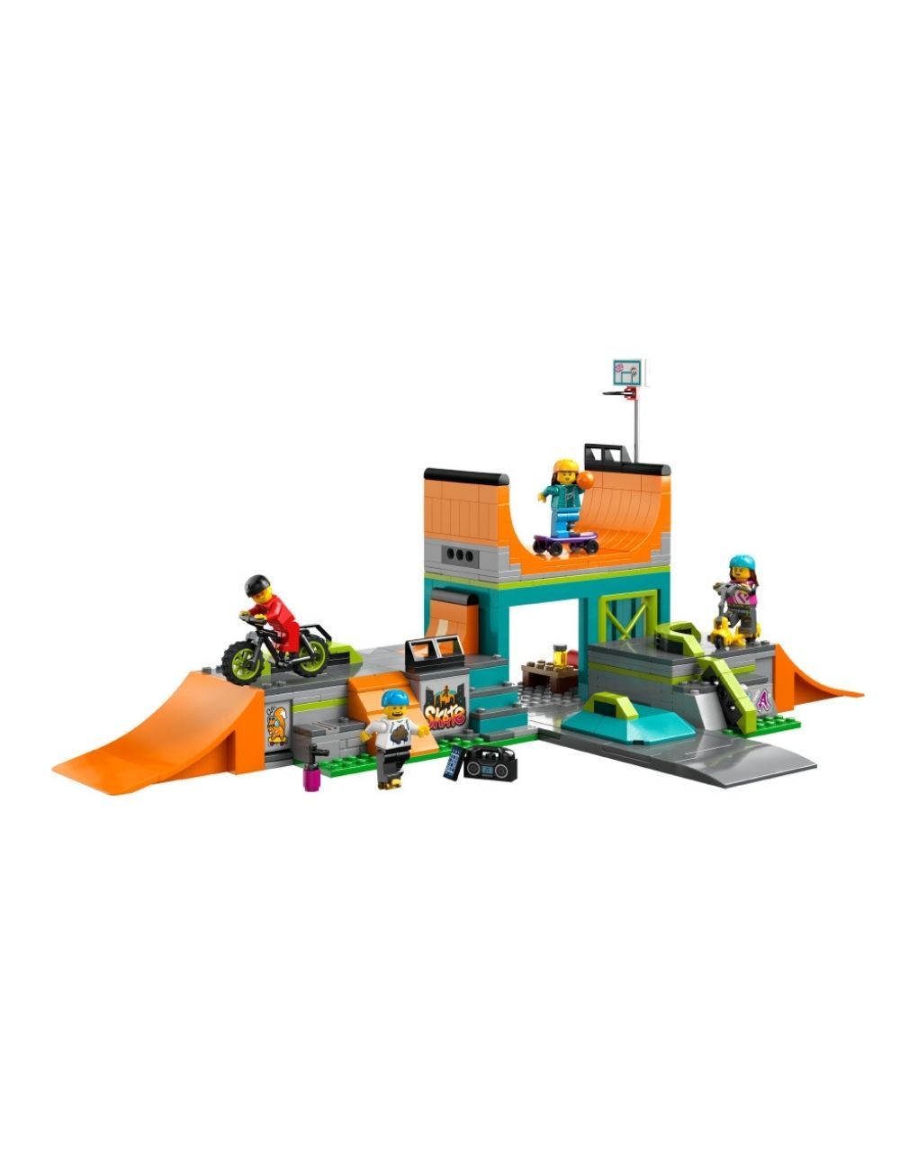 Lego city πάρκο σκέιτ στον δρόμο 60364 - LEGO, LEGO City