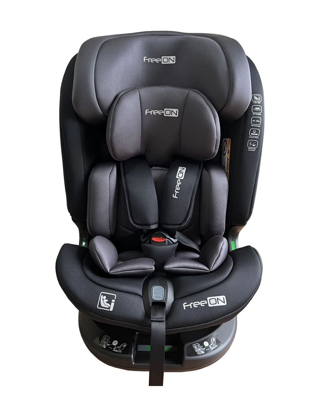 Freeon κάθισμα αυτοκινήτου με βάση epic i-size (40-150cm) black-grey 80678 - Freeon