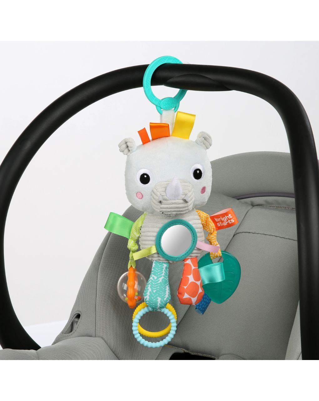 Bright starts kids ii playful pals activity toy - rhino παιχνίδι 12275 - KIDS II
