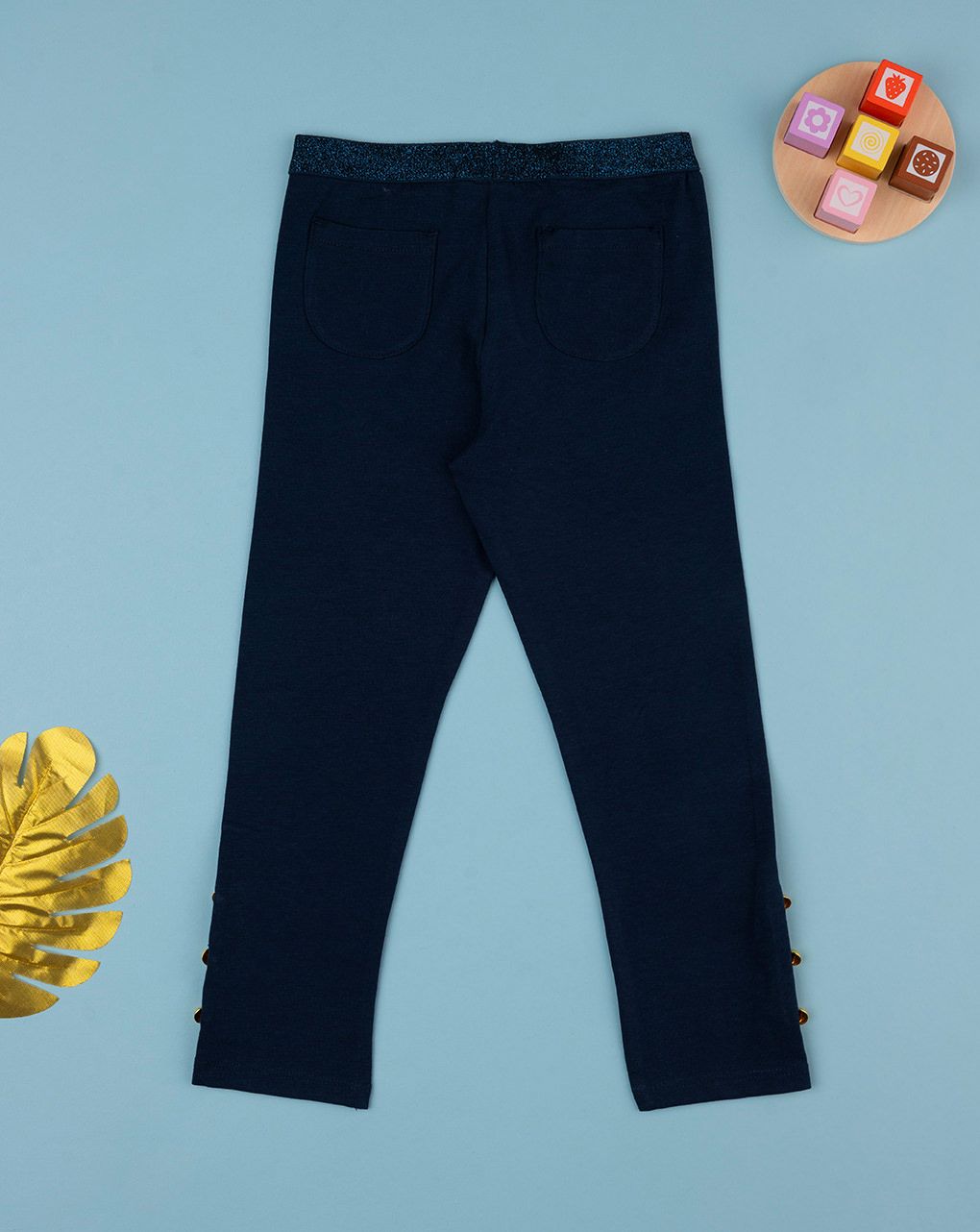 παιδικό κολάν μπλε με αρκουδάκι για κορίτσι - Prénatal