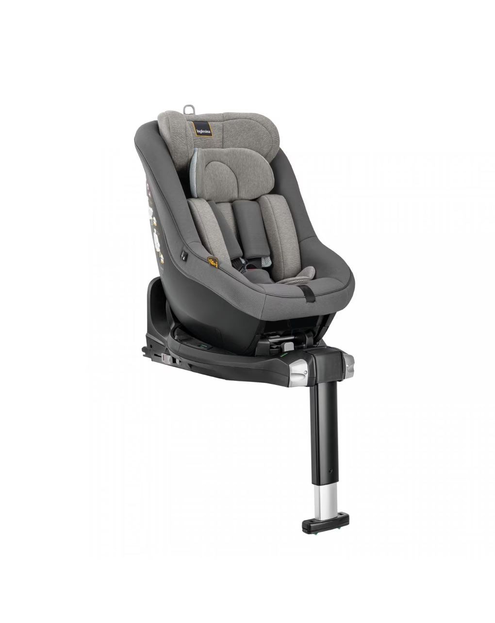 Inglesina κάθισμα αυτοκινήτου marco polo 360° i-size (40-105cm) stone grey - Inglesina