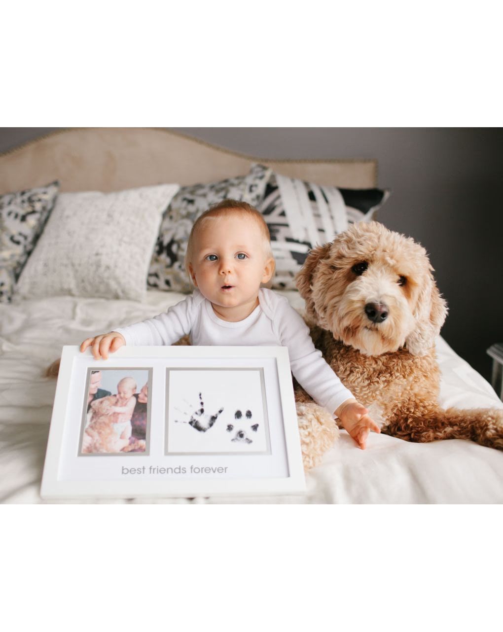 Pearhead - κορνίζα για φωτογραφίες baby and pet best friends - Pearhead