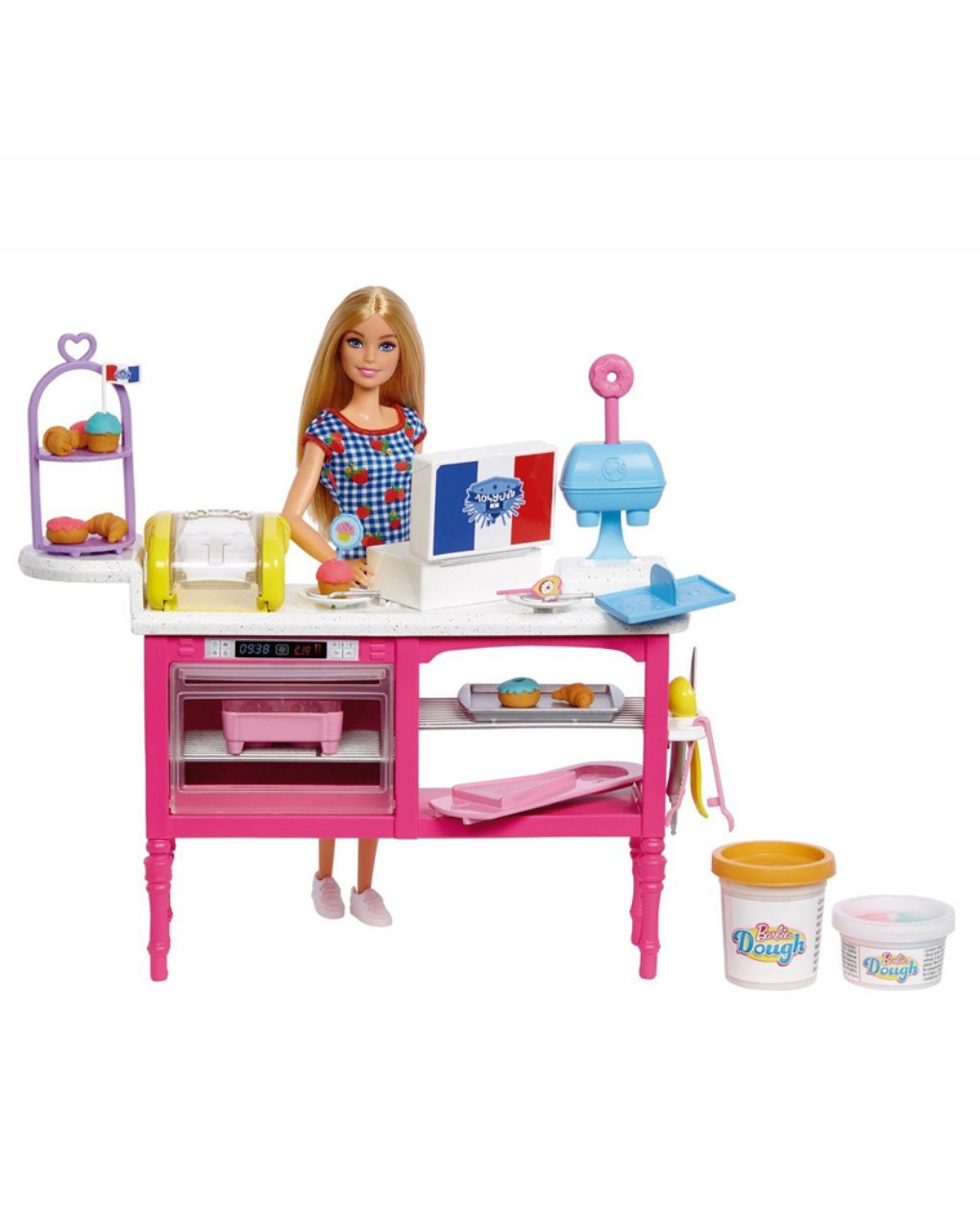 Mattel barbie νέα καφετέρια με κούκλα hjy19 - BARBIE