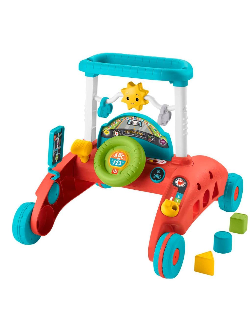 Fisher-price εκπαιδευτική στράτα – αυτοκινητάκι 3 σε 1 hjp48 - Fisher-Price