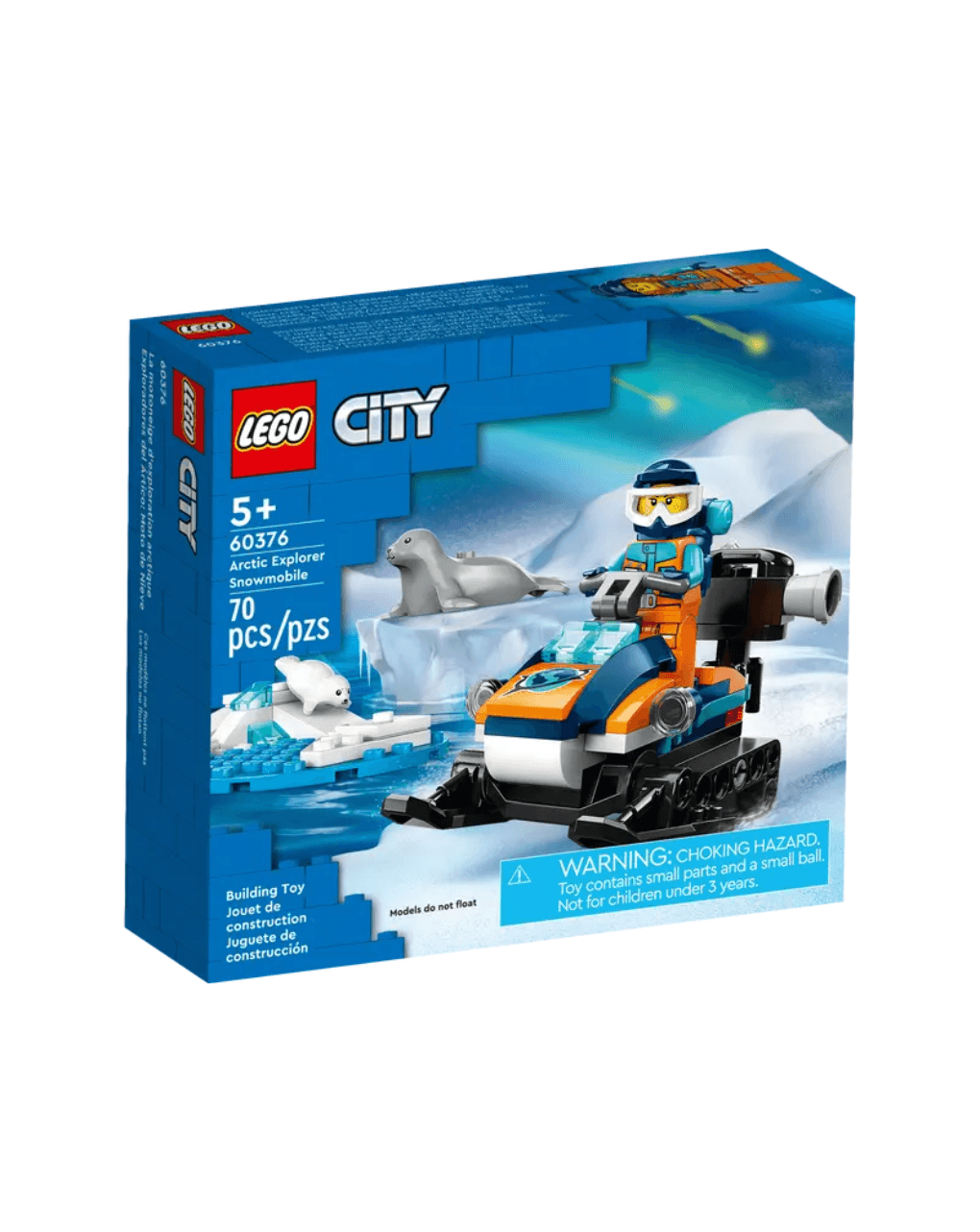 Lego city snowmobile αρκτικής εξερεύνησης 60376 - Lego, Lego City