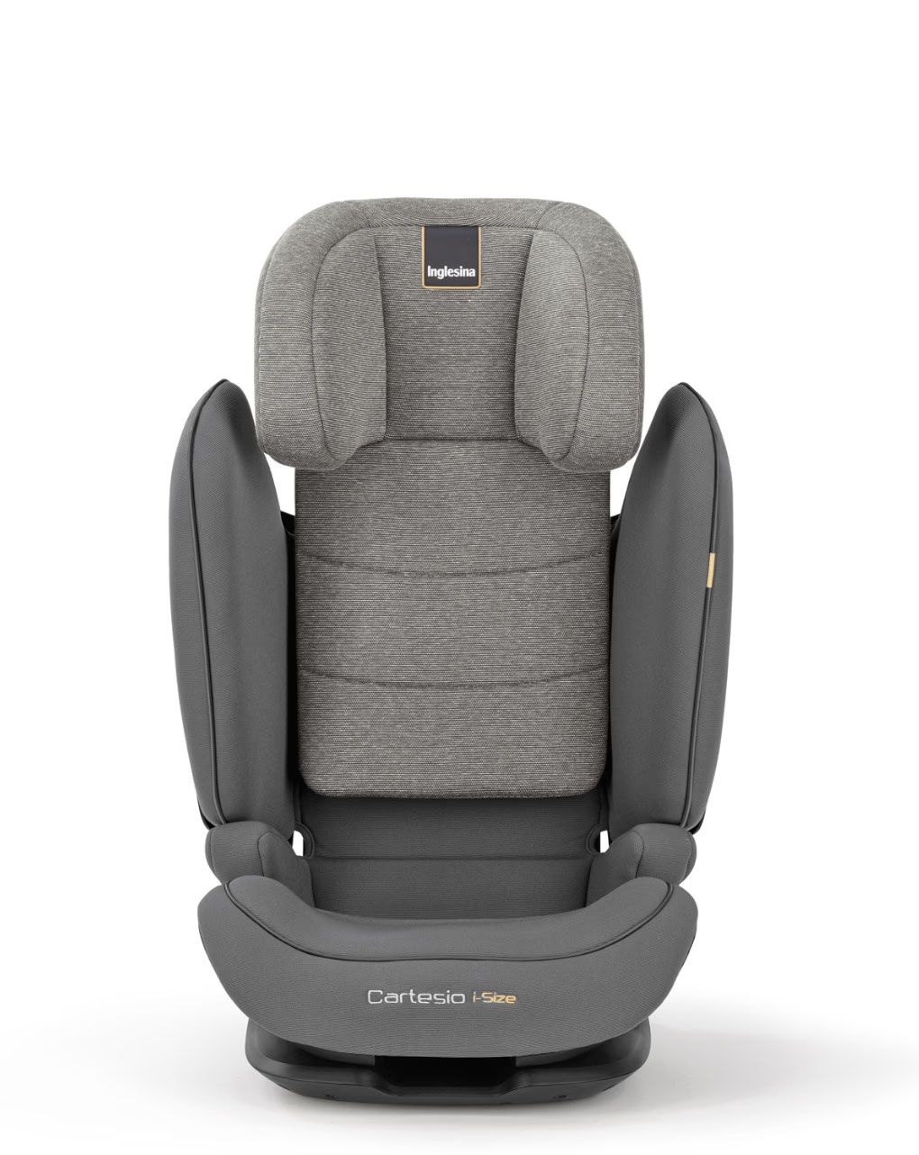 Inglesina κάθισμαι αυτοκινήτου cartesio i-size (100-150cm) με isofix stone grey - Inglesina