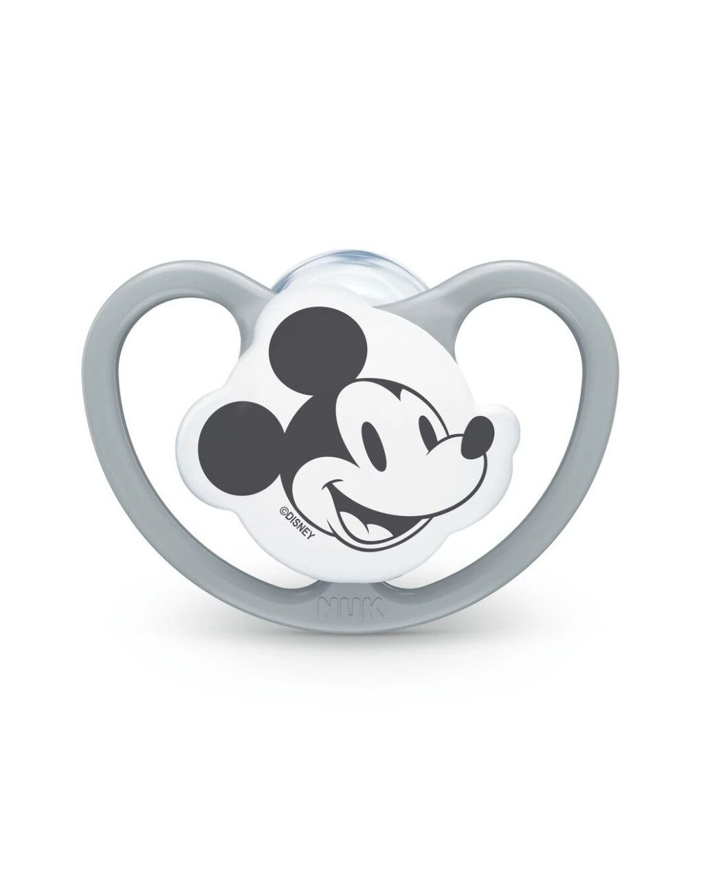 Nuk ορθοδοντική πιπίλα σιλικόνης space disney baby με θήκη 0-6m 1τεμ - Nuk