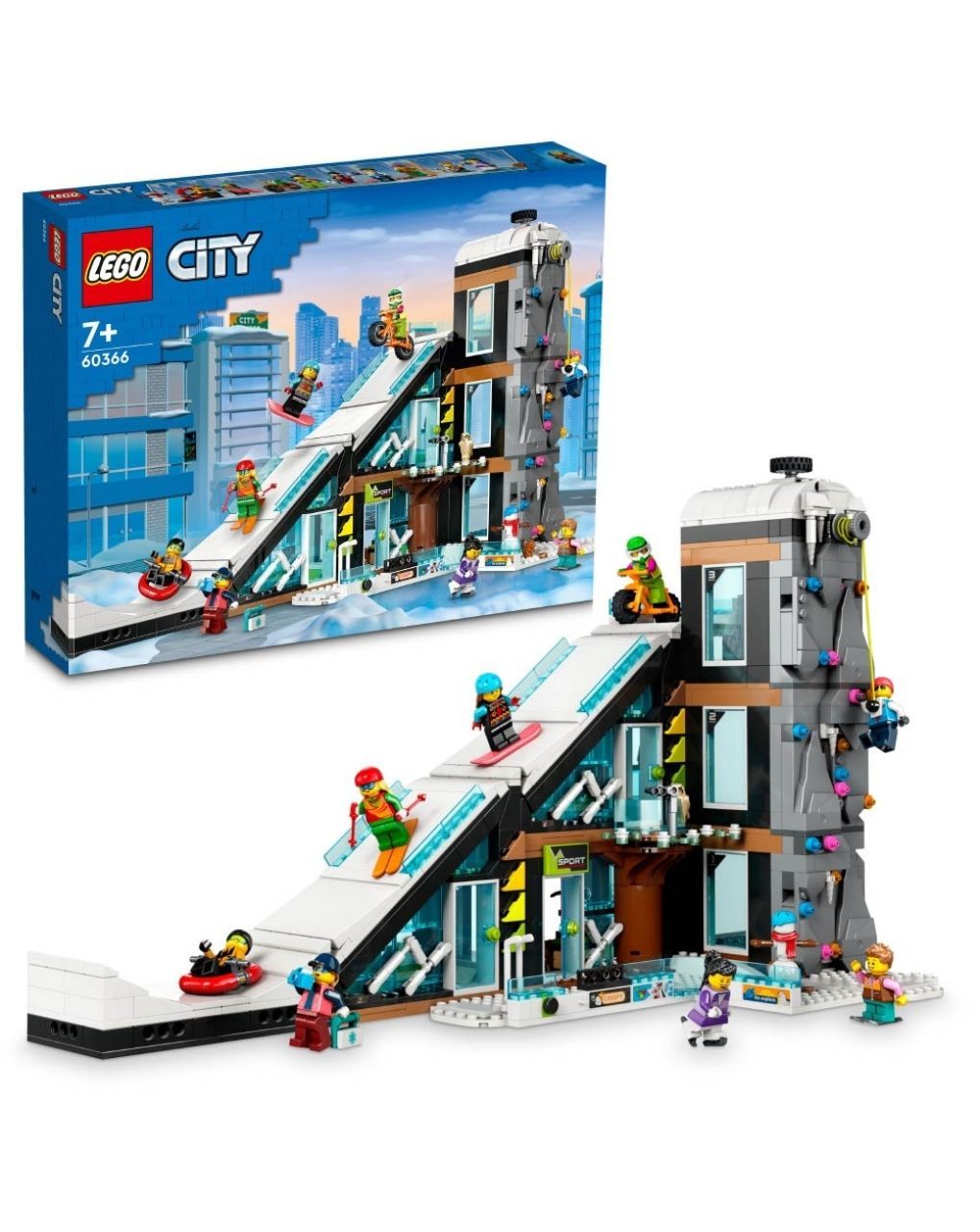 Lego city κέντρο σκι και αναρρίχησης 60366 - LEGO, LEGO City