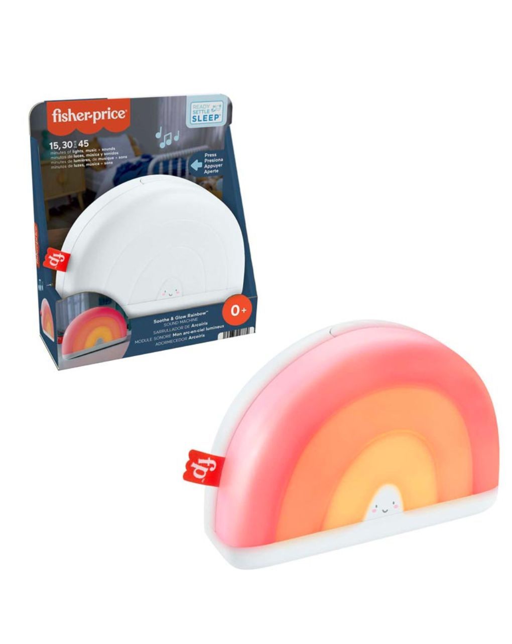 Fisher price soothe and glow rainbow μουσικό κουτί ουράνιο τόξο hgb91 - Fisher-Price