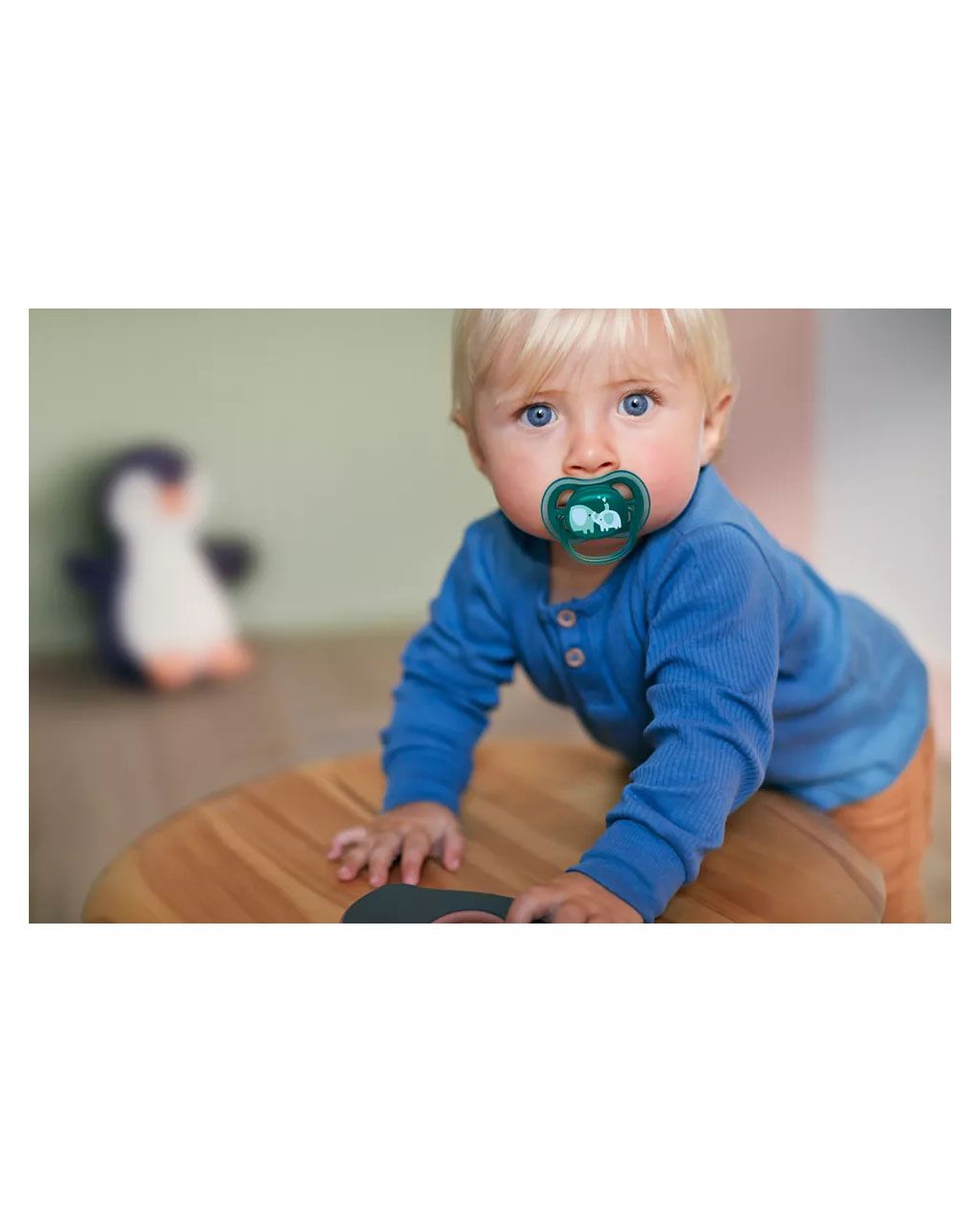 Philips avent πιπίλα ultra air elephants hello 18m+, scf349/18 - Philips Avent