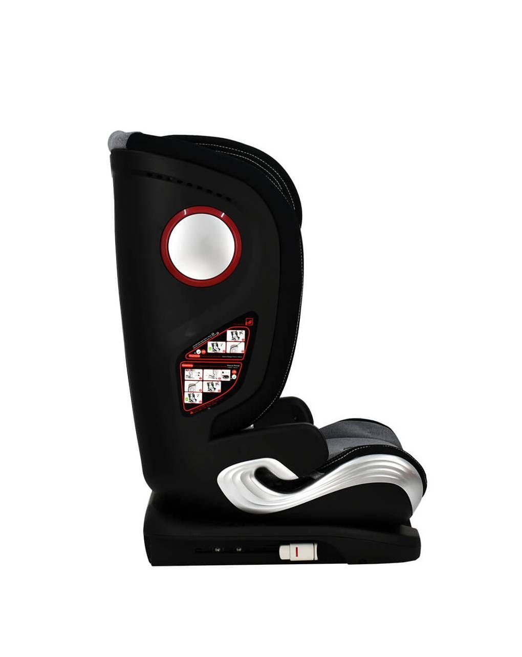 Bebe stars κάθισμα αυτοκινήτου leon plus i-size (100-150cm) grey 944-186 - Bebe Stars