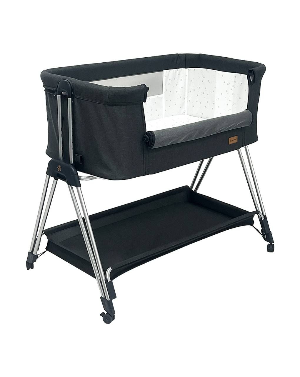 Bebe stars λίκνο pearl light grey - Bebe Stars