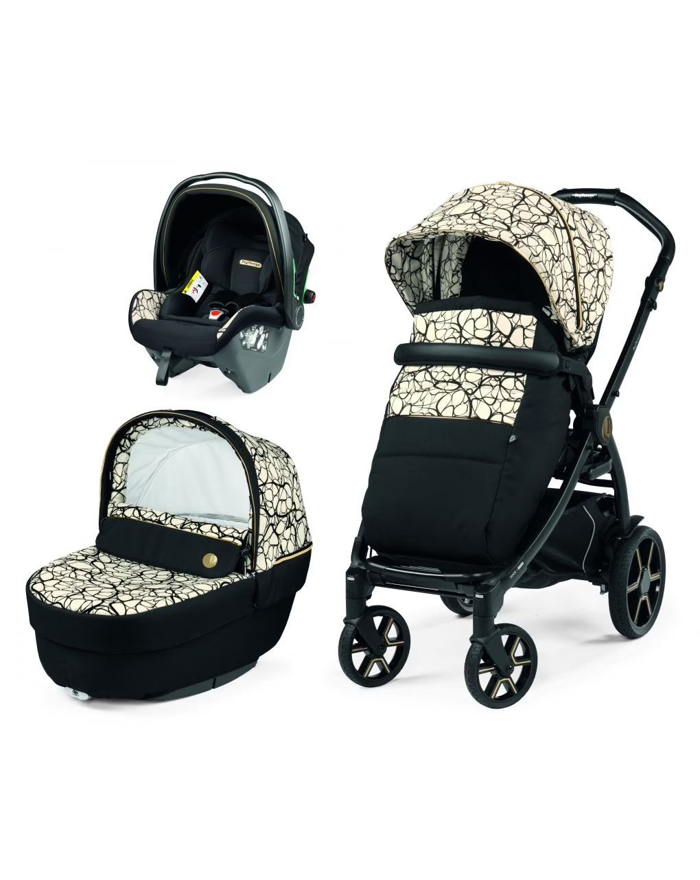 Peg perego σύστημα μεταφοράς trio book slk graphic gold - Peg-Pérego
