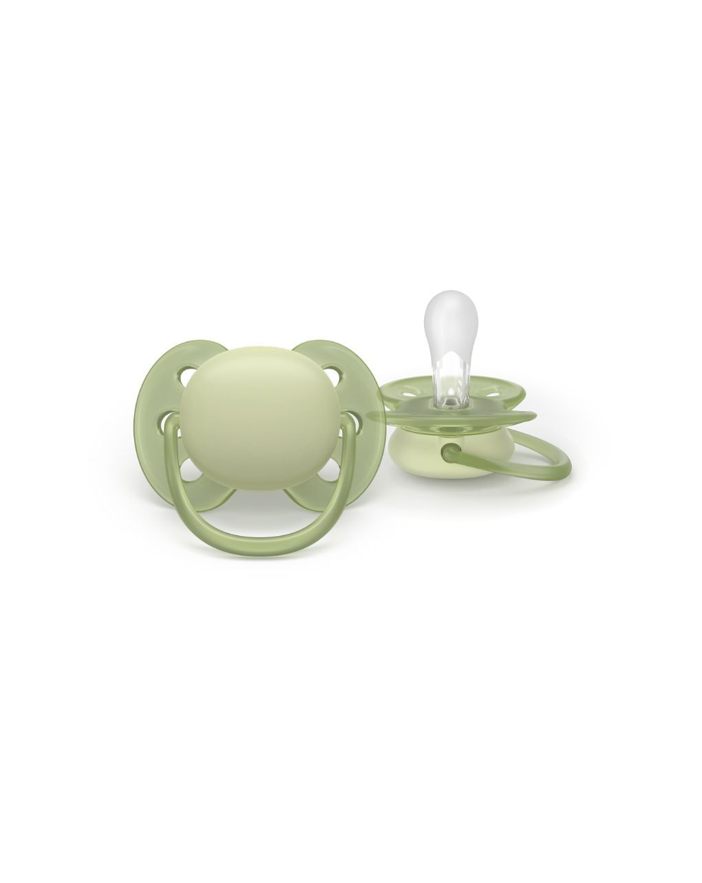 Philips avent πιπίλα σιλικόνης ultra soft 2τμχ 0-6 μηνών μπλε/πράσινο scf091/37 - Philips Avent