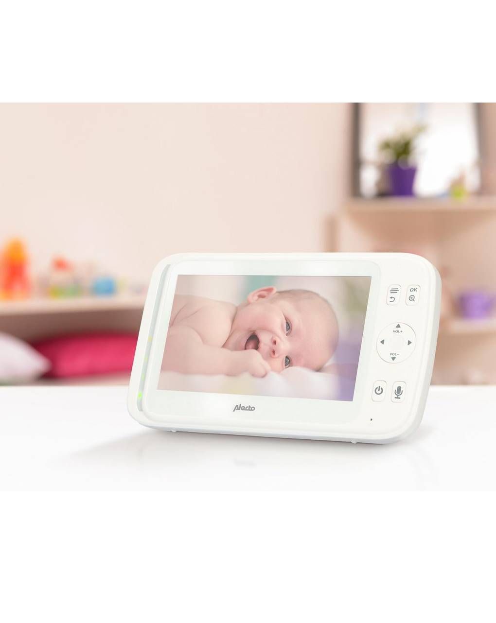 Alecto συσκευή παρακολούθησης μωρού dvm-275  με οθόνη 5" - Alecto