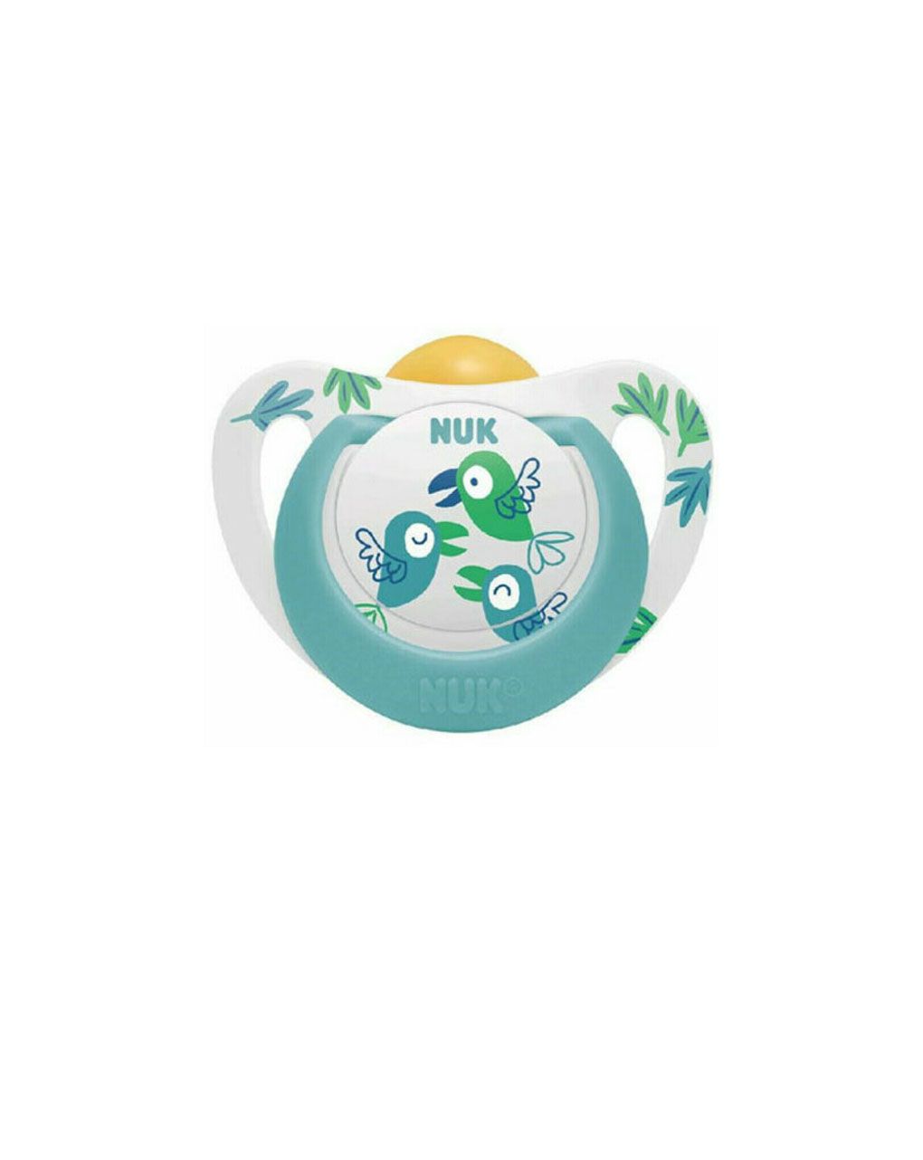 Nuk ορθοδοντική πιπίλα star καουτσούκ 18-36m 1τεμ - Nuk