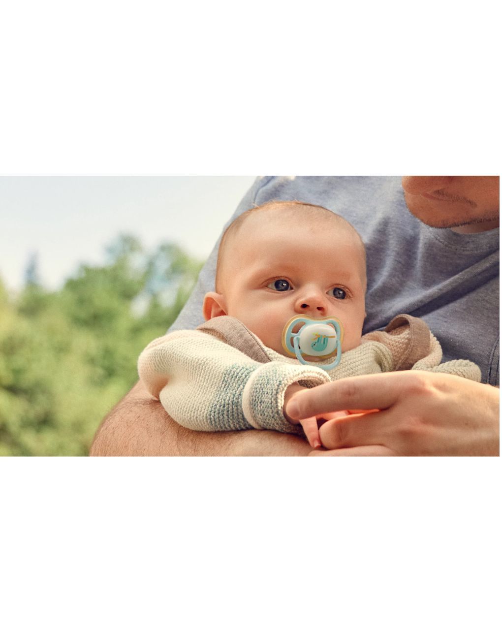 Philips avent πιπίλα σιλικόνης ultra air nighttime 2τμχ 0-6 μηνών κοάλα/τίγρης scf376/24 - Philips Avent