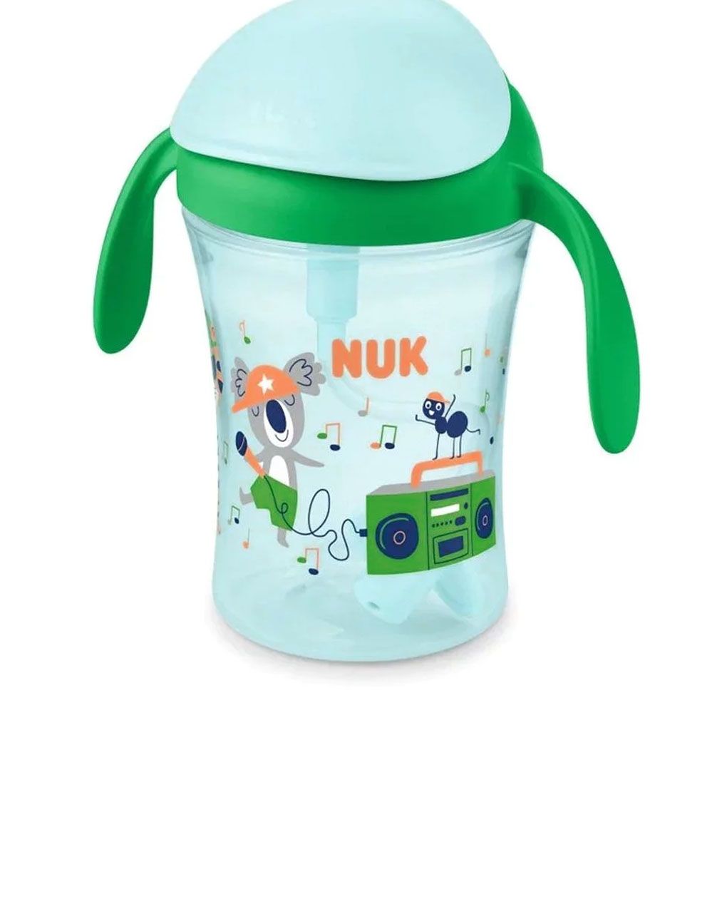Nuk εκπαιδευτικό ποτηράκι με καλαμάκι motion cup 230ml - Nuk