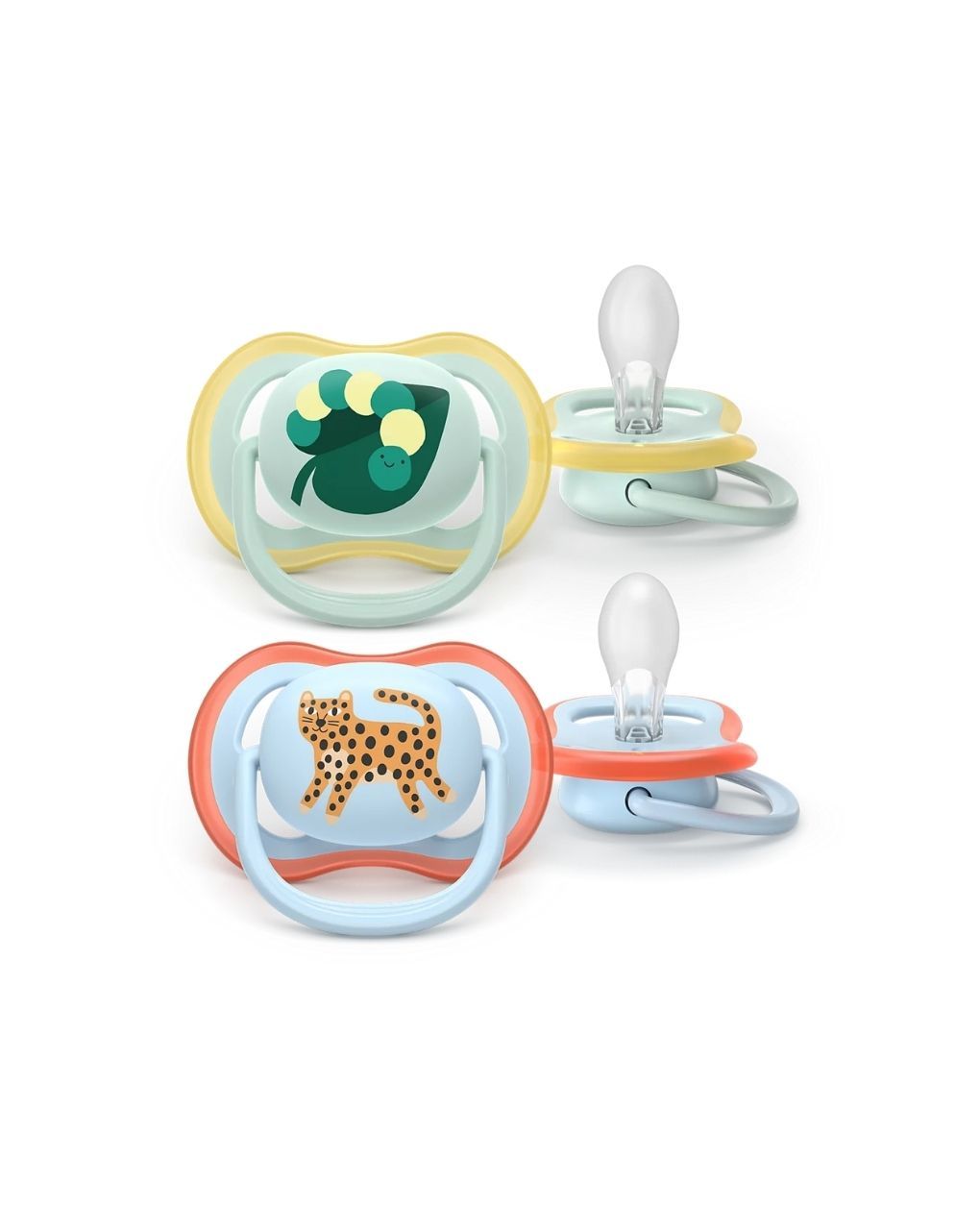 Philips avent πιπίλα ultra air blue sun-rainbow 0-6m scf087/02 - Philips Avent