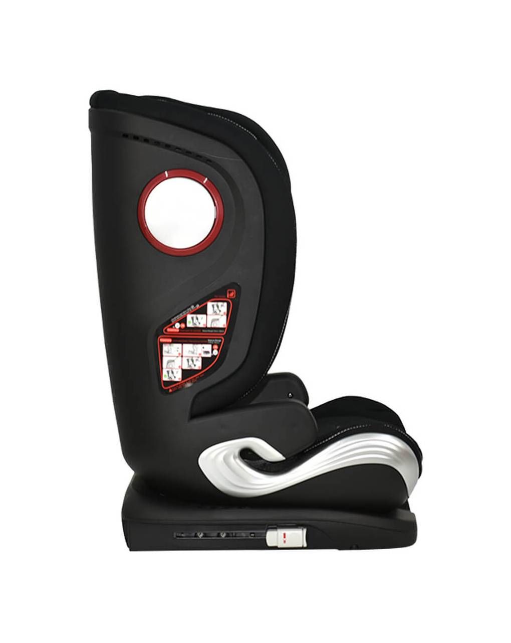 Bebe stars κάθισμα αυτοκινήτου isofix leon plus i-size (100-150cm) black 944-188 - Bebe Stars