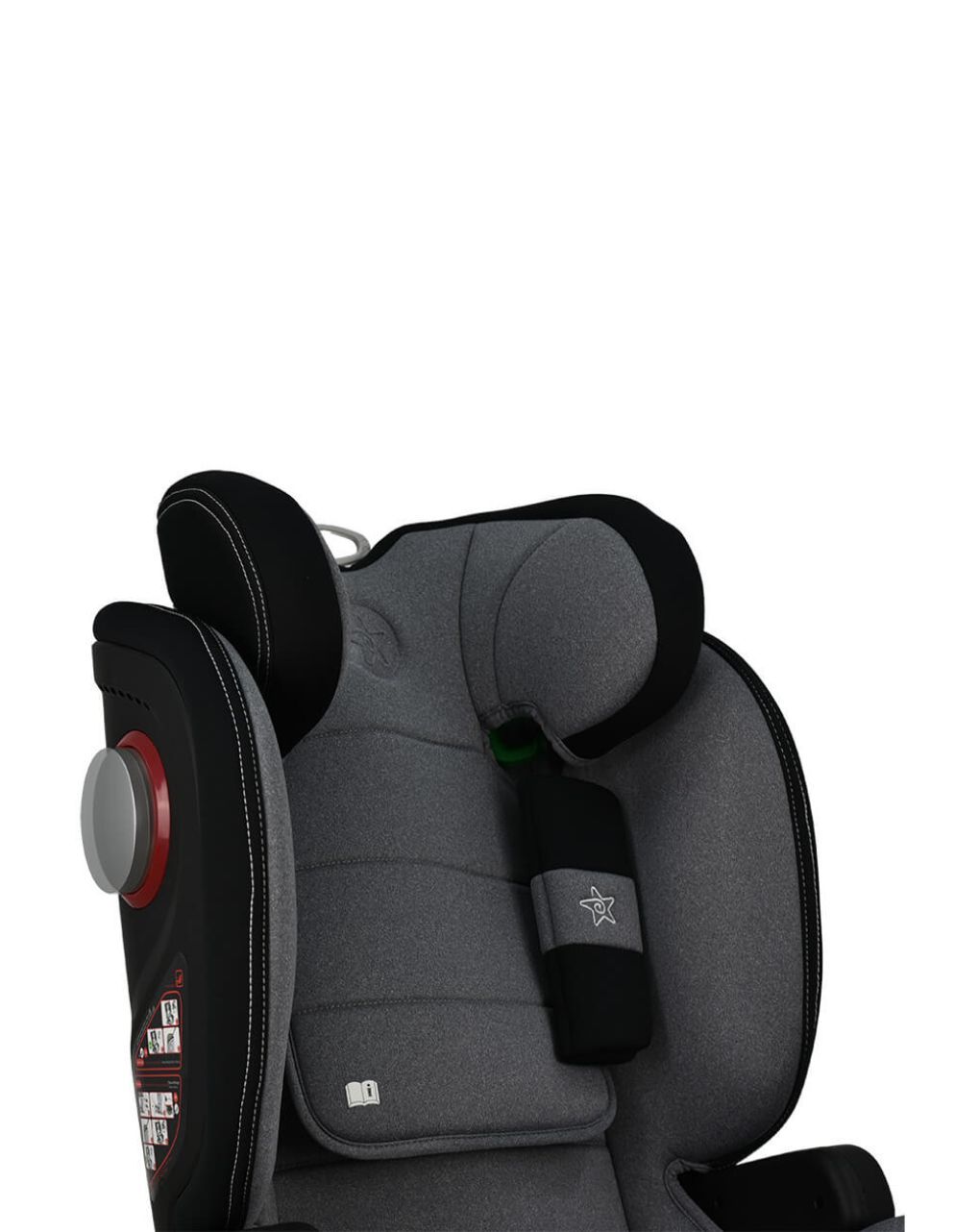 Bebe stars κάθισμα αυτοκινήτου leon plus i-size (100-150cm) grey 944-186 - Bebe Stars