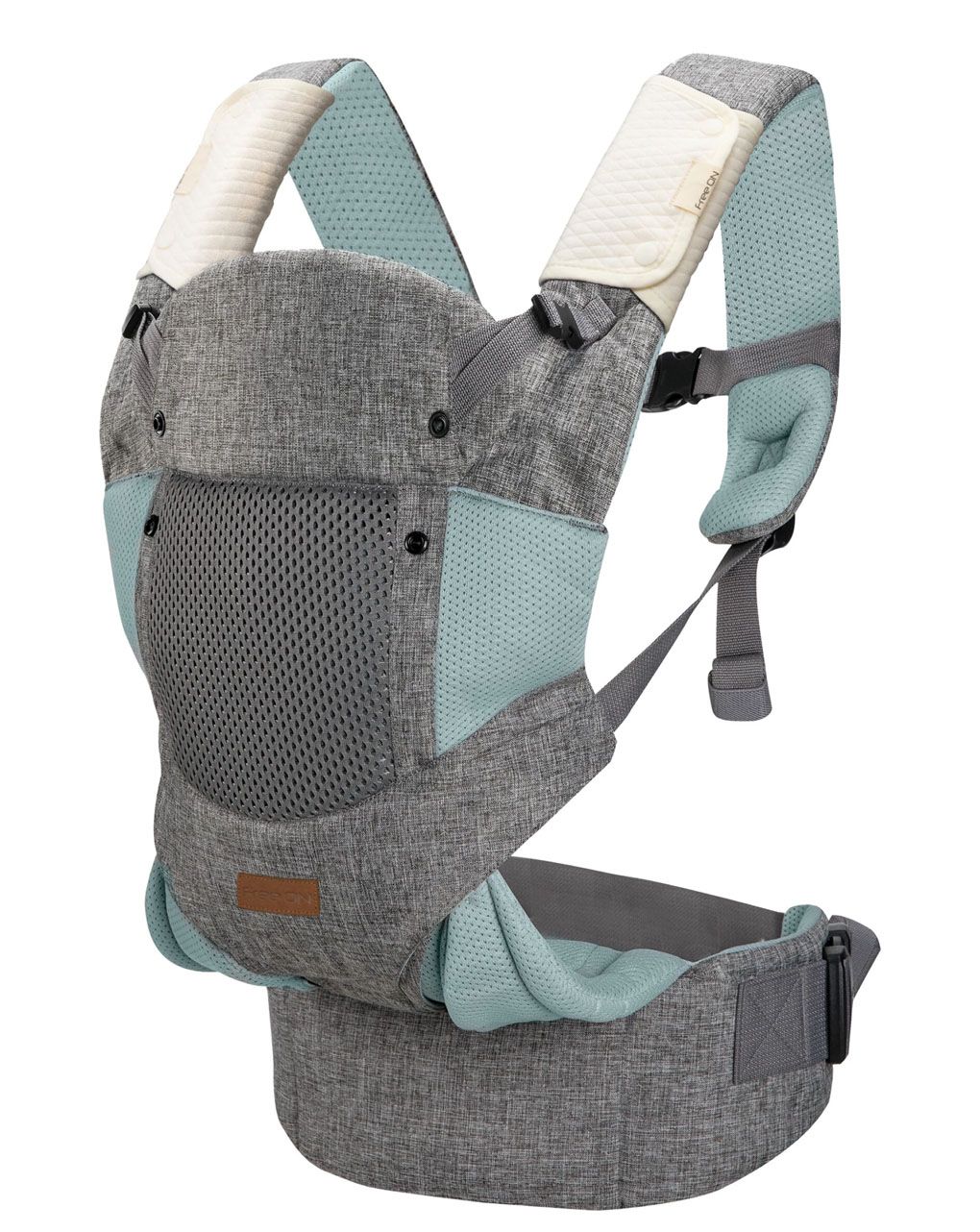 Freeon μάρσιπος easy move 3σε1 3d mesh grey mint, 46057 - Freeon