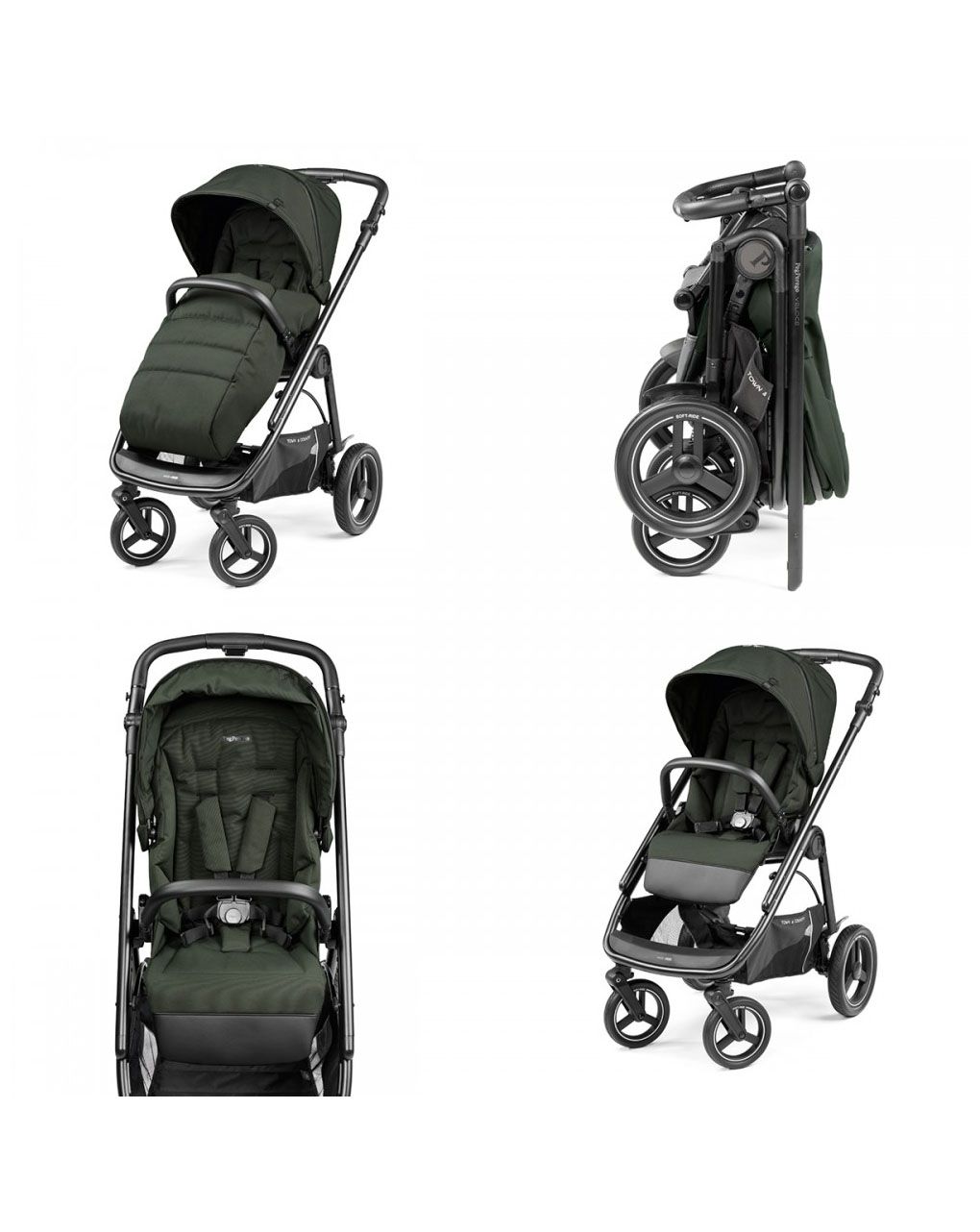 Peg perego σύστημα μεταφοράς veloce tc slk  3 in 1 green - Peg-Pérego