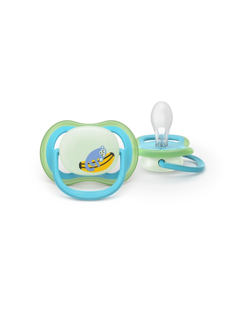 Philips avent πιπίλα ultra air nighttime moon-star 6-18m scf376/13 - Philips Avent