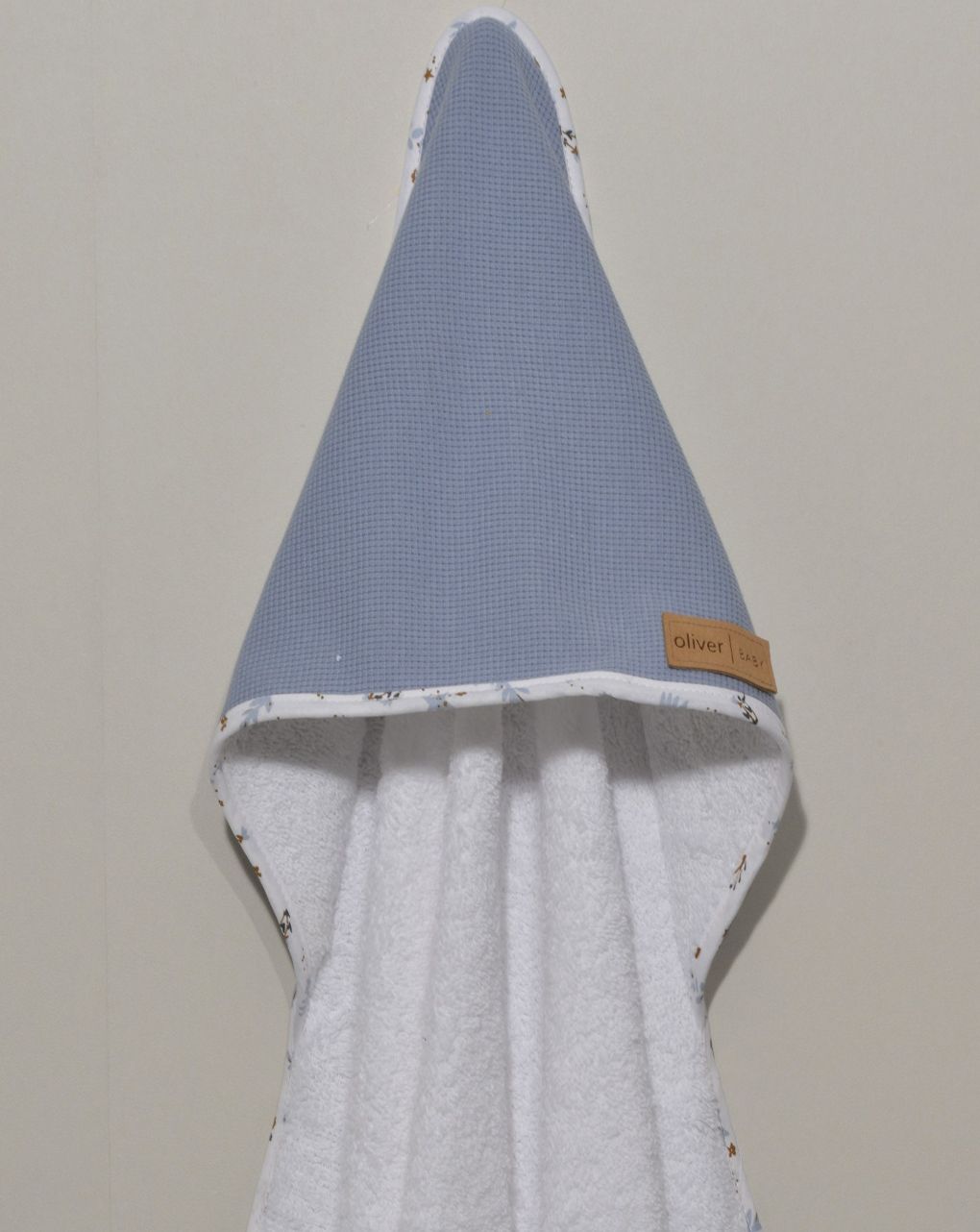 Baby oliver μπουρνούζι κάπα ραφ 46-6730-401 - BABY OLIVER