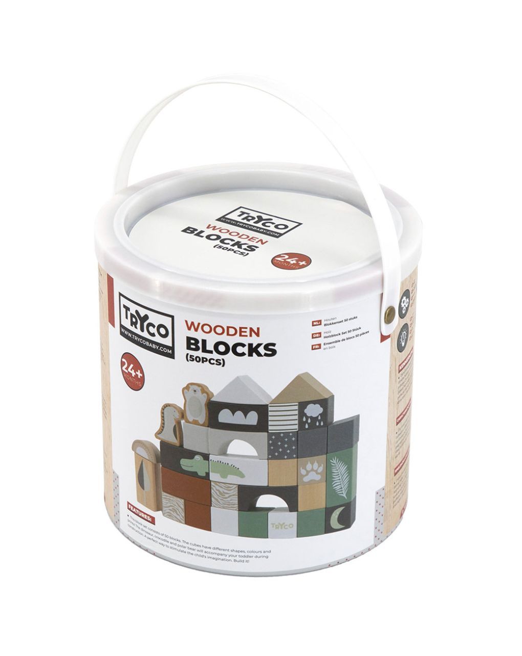 Tryco σετ κύβων 50τμχ tr-353001