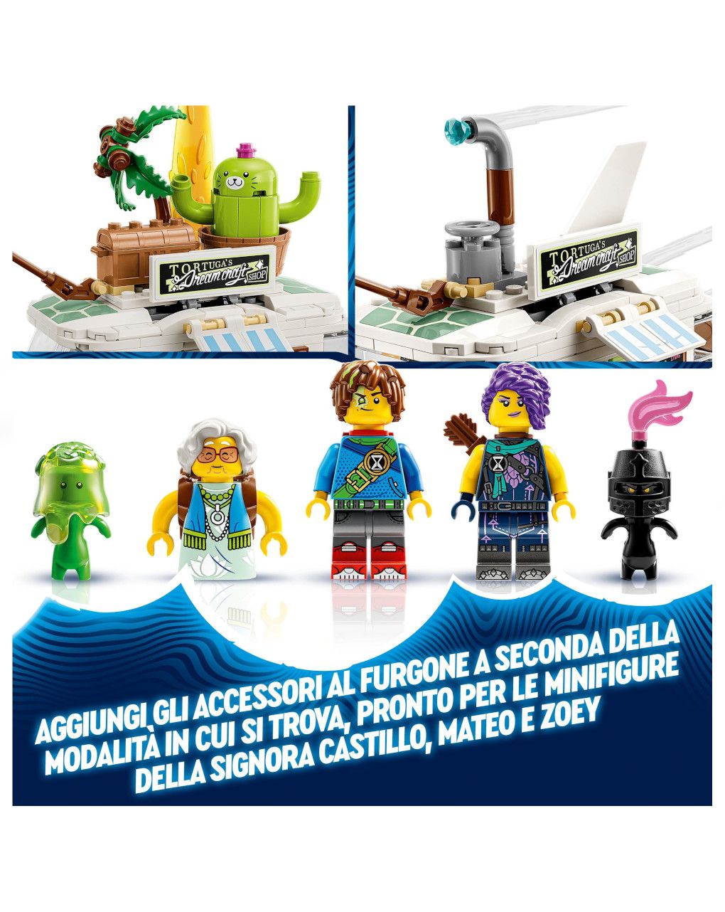 Lego dreamzzz το βανάκι-χελώνα της κυρίας καστίγιο 71456 - Lego, LEGO Dreamzzz