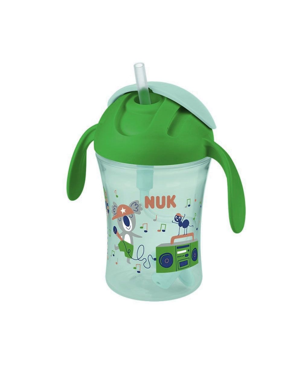 Nuk εκπαιδευτικό ποτηράκι με καλαμάκι motion cup 230ml - Nuk