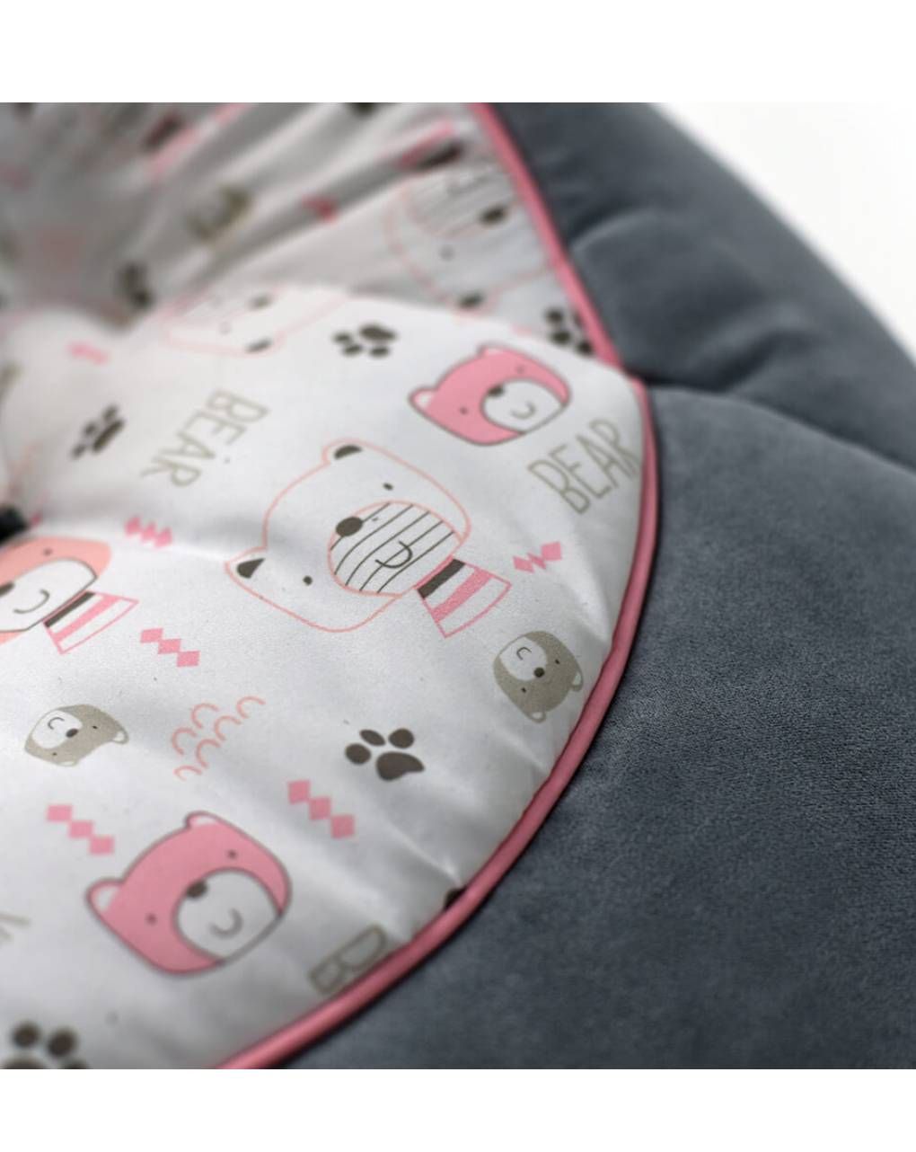 Bebe stars ηλεκτρικό ρηλάξ – κούνια flora 2 in 1 pink - Bebe Stars