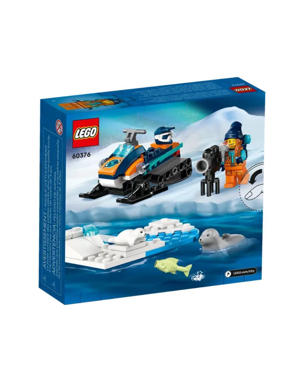 Lego city snowmobile αρκτικής εξερεύνησης 60376 - Lego, Lego City
